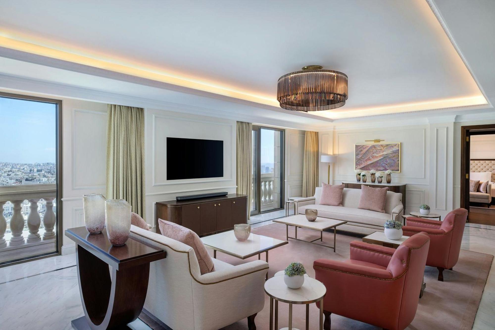 The Ritz-Carlton, Amman Hotell Eksteriør bilde A suite at the hotel